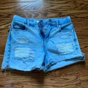 American Eagle mom shorts